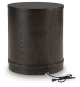 Leighmour Dark Brown Accent Table (Online Special Price)