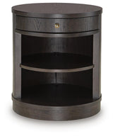 Leighmour Dark Brown Accent Table (Online Special Price)