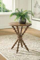 Jadner Light Brown Accent Table