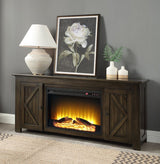 Olena Walnut Fireplace