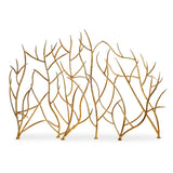 Gold Branches Gold Decorative Fireplace Screen