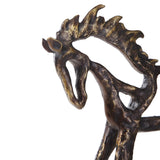 Titan Horse Bronze/Brown/Gray Sculpture