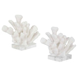 Charbel White Bookends (Set of 2)