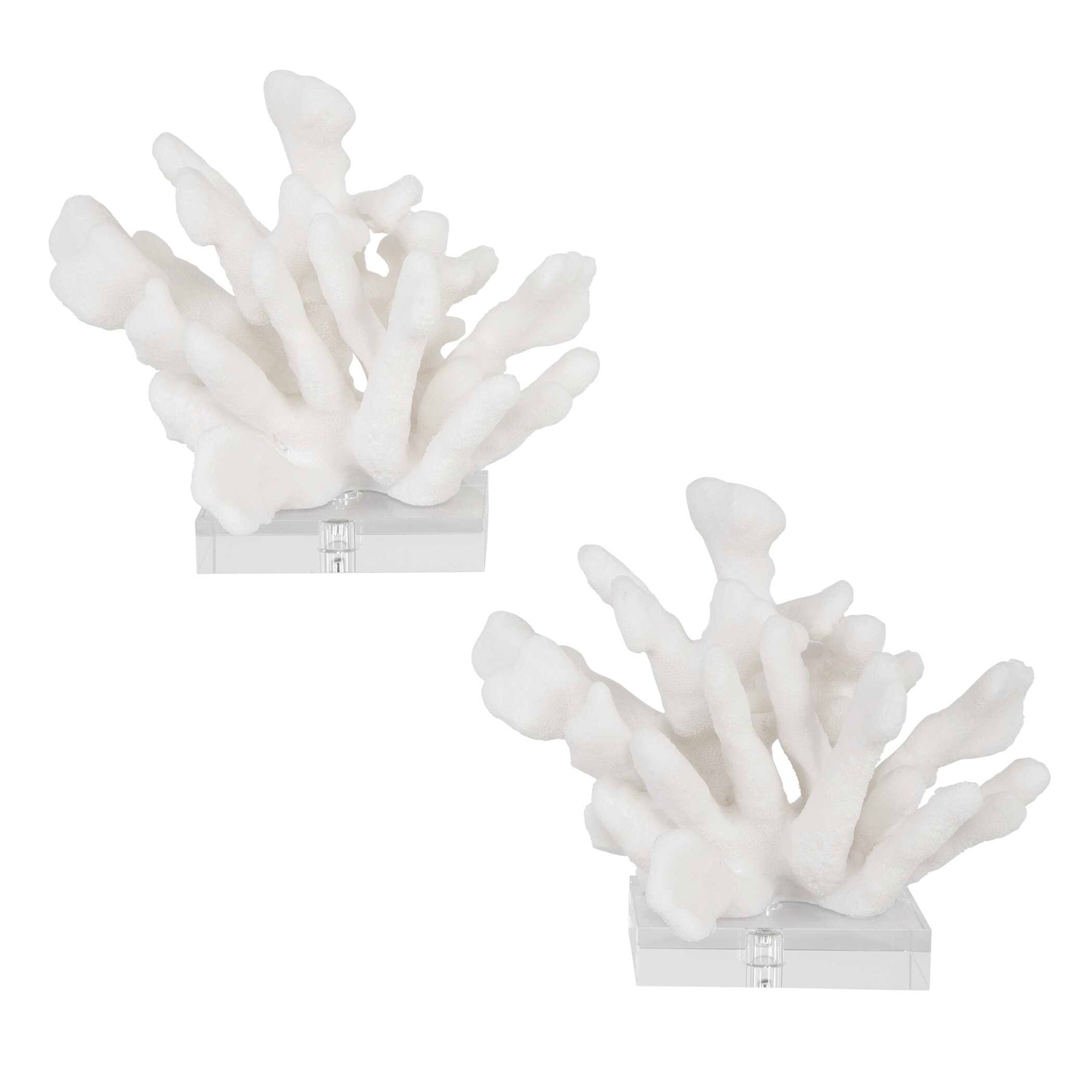 Charbel White Bookends (Set of 2)