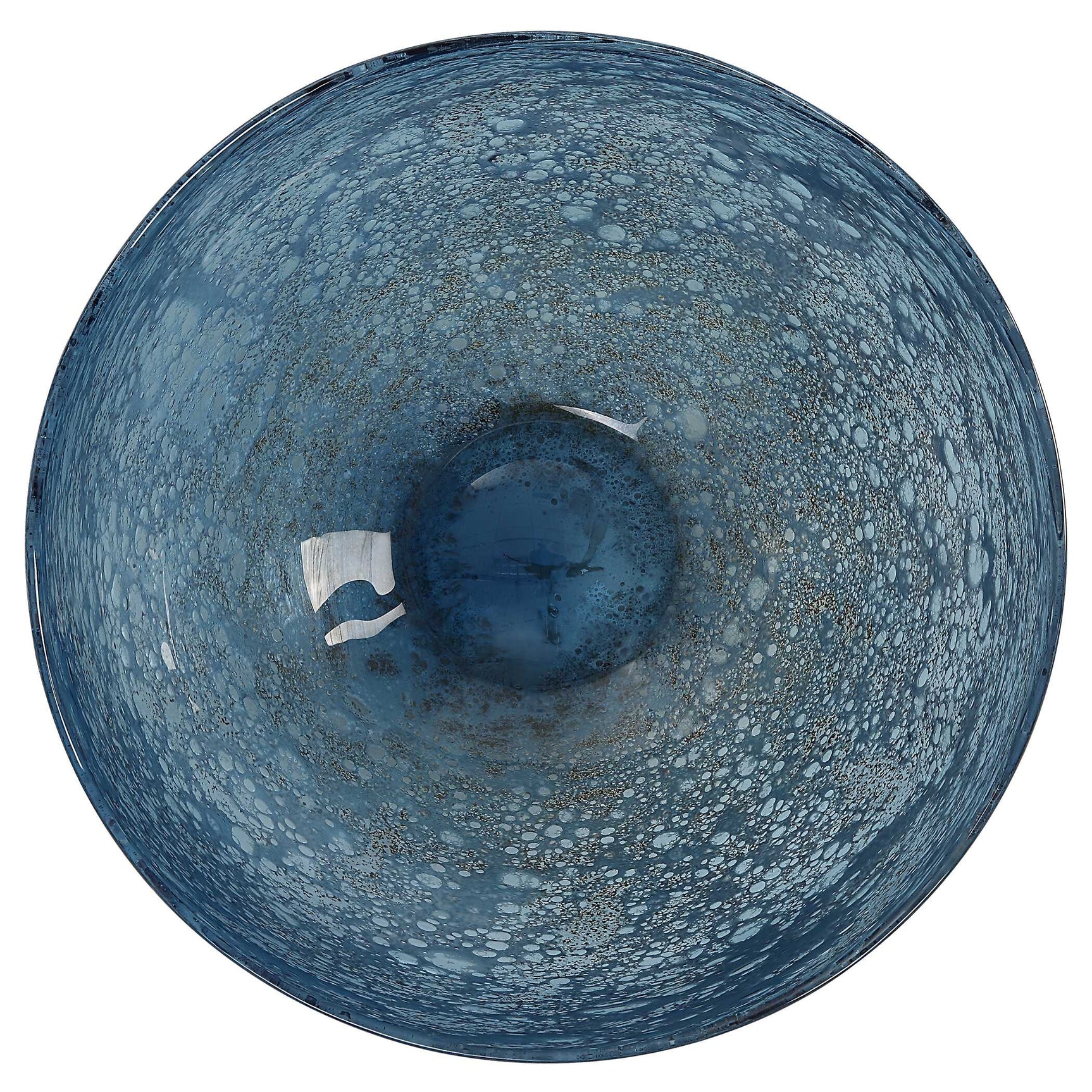 Genovesa Aqua Glass Bowl