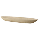 Vessel Ivory Cast Canoe Bowl