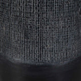 Woven Shadow Black Vases (Set of 2)
