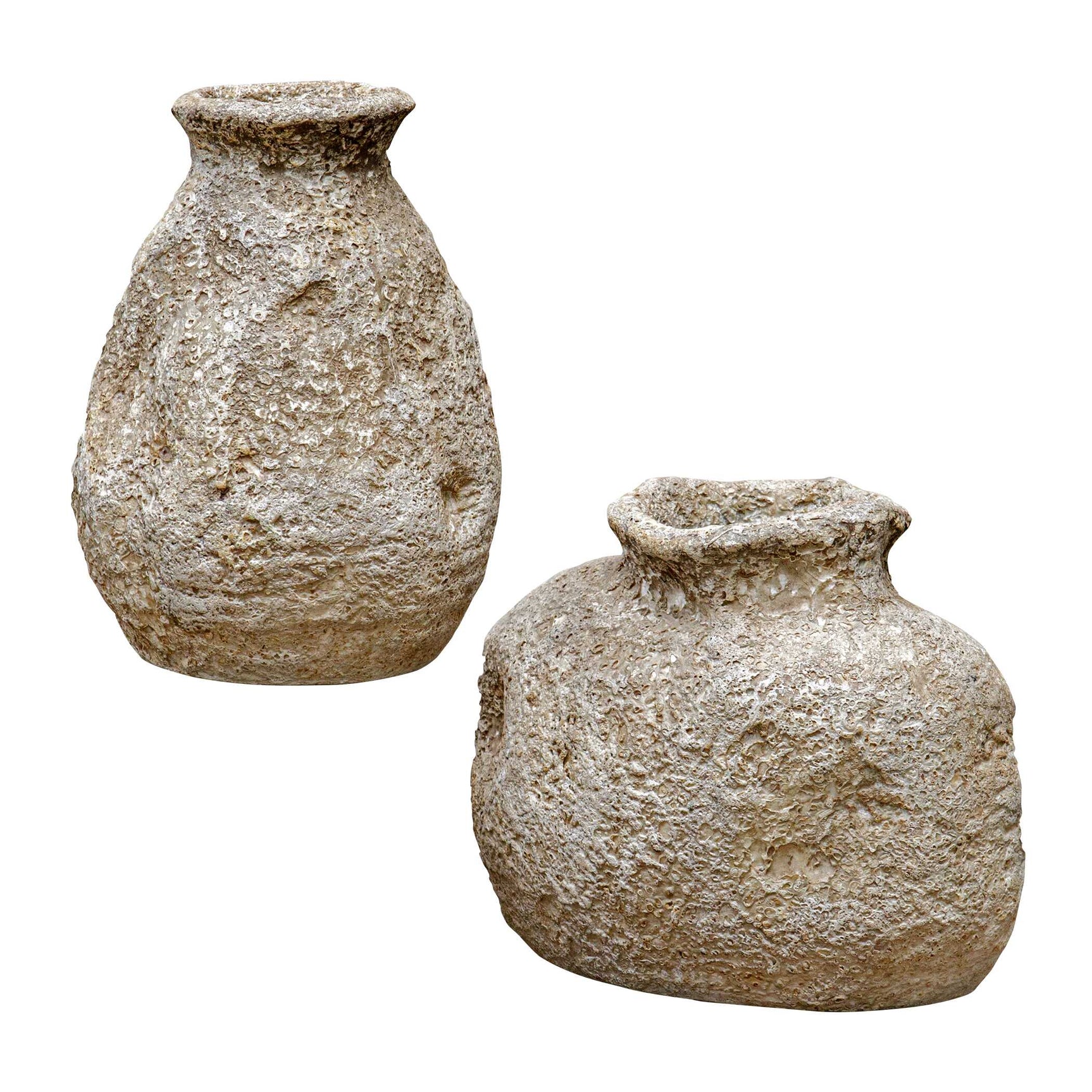 Ancient Echos Brown Vases (Set of 2)
