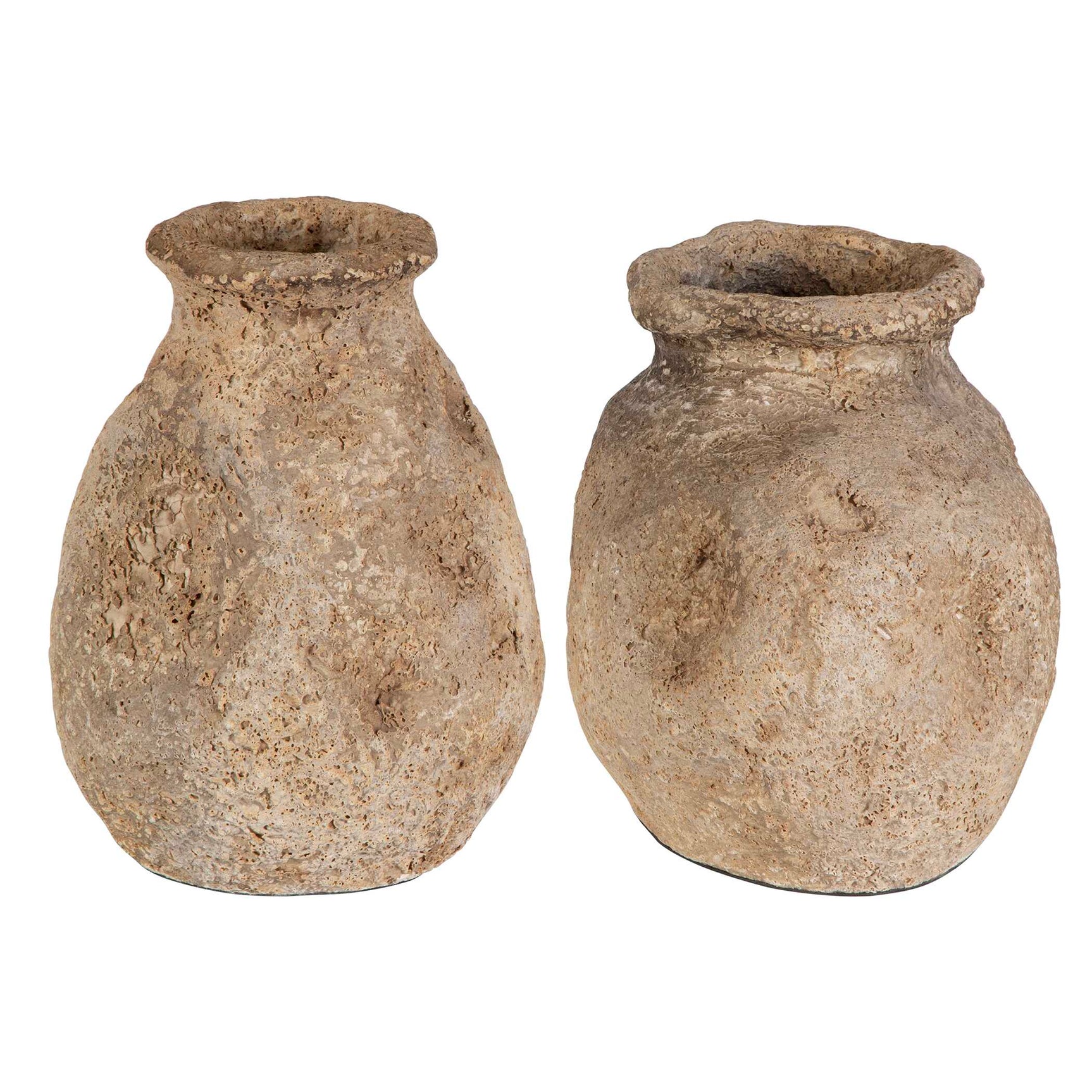 Ancient Echos Brown Vases (Set of 2)