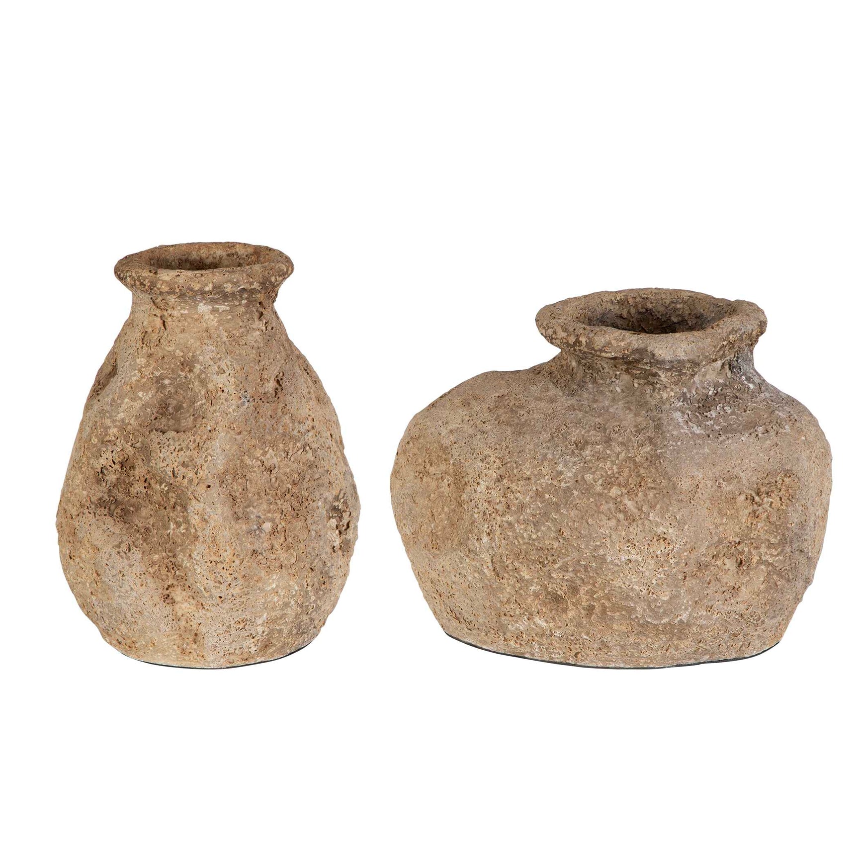 Ancient Echos Brown Vases (Set of 2)