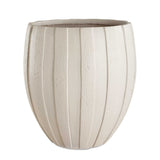 Ridgehaven White Textured Outdoor Planter