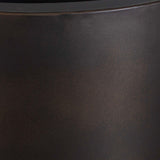 Volcan Matte Bronze Outdoor Planters (Set of 2)