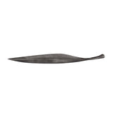 Leaflet Dark Nickel Outdoor Bowl