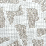 Scatter Brown/White Abstract Outdoor Pillow