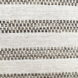 Basket Stripe Brown Rattan Outdoor Pillow