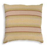 Backgammon Pink/Yellow Petal Outdoor Pillow