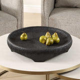 Resonance Black Indoor-Outdoor Resin Bowl