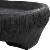 Resonance Black Indoor-Outdoor Resin Bowl