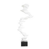 Flux White Indoor-Outdoor Sculpture