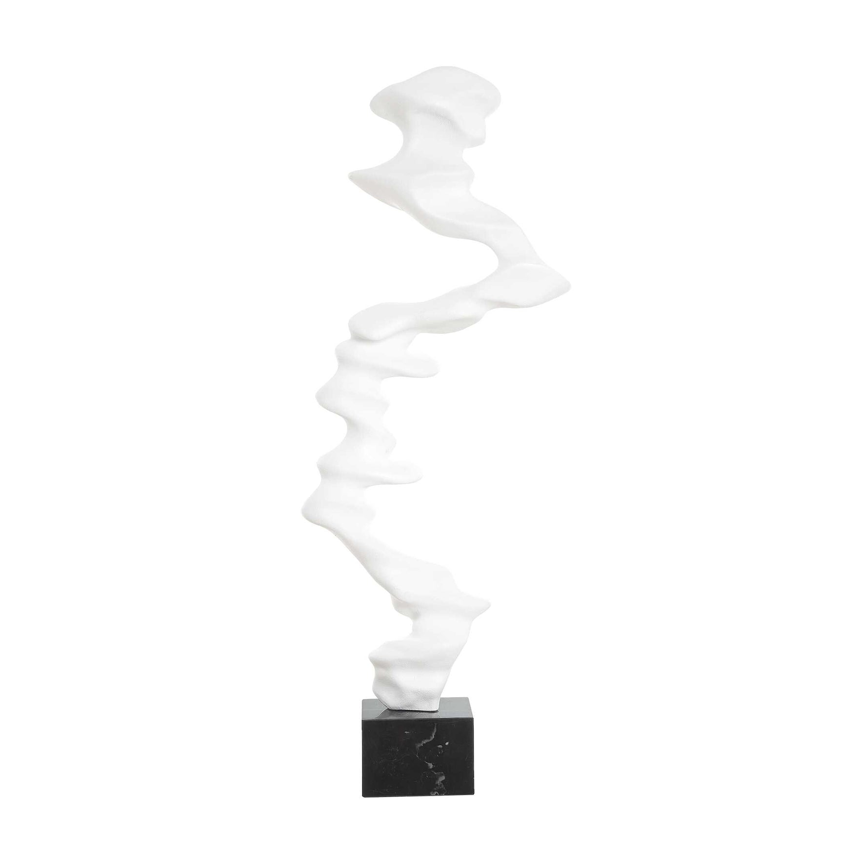Flux White Indoor-Outdoor Sculpture