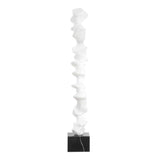 Flux White Indoor-Outdoor Sculpture