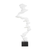 Flux White Indoor-Outdoor Sculpture