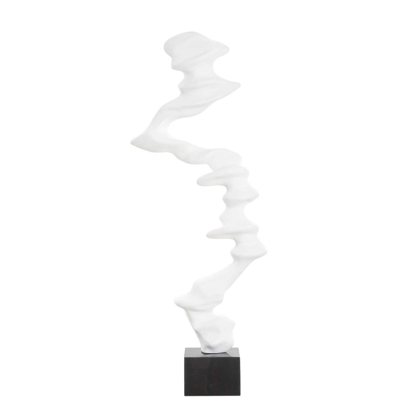 Flux White Indoor-Outdoor Sculpture