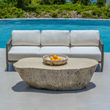 Quarried Stone Brown Indoor-Outdoor Bowl