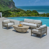 Quarried Stone Brown Indoor-Outdoor Bowl
