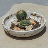 Quarried Stone Brown Indoor-Outdoor Bowl