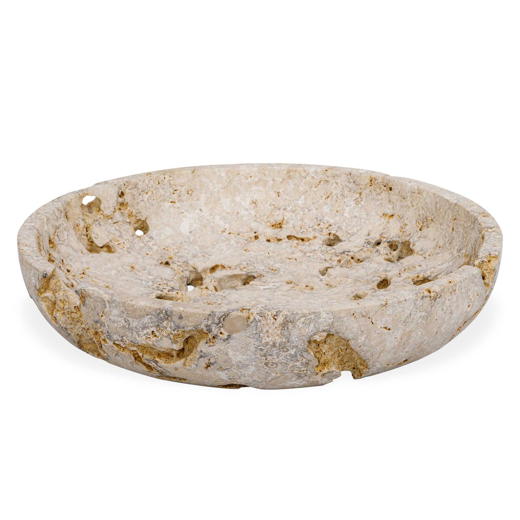 Quarried Stone Brown Indoor-Outdoor Bowl
