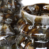 Cuoco Glazed Brown Vases (Set of 2)