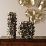 Cuoco Glazed Brown Vases (Set of 2)