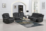 Tooele Graphite Fabric Dual Power Reclining Chair
