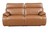 Heber Saddle Fabric Dual Power 2-Seater Reclining Sofa