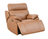 Heber Saddle Fabric Dual Power Reclining Chair