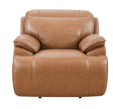 Heber Saddle Fabric Dual Power Reclining Chair