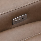 Bryce Sahara Fabric Power Reclining Sofa