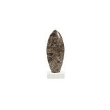 Boda Brown Dark Emperador Marble Sculpture