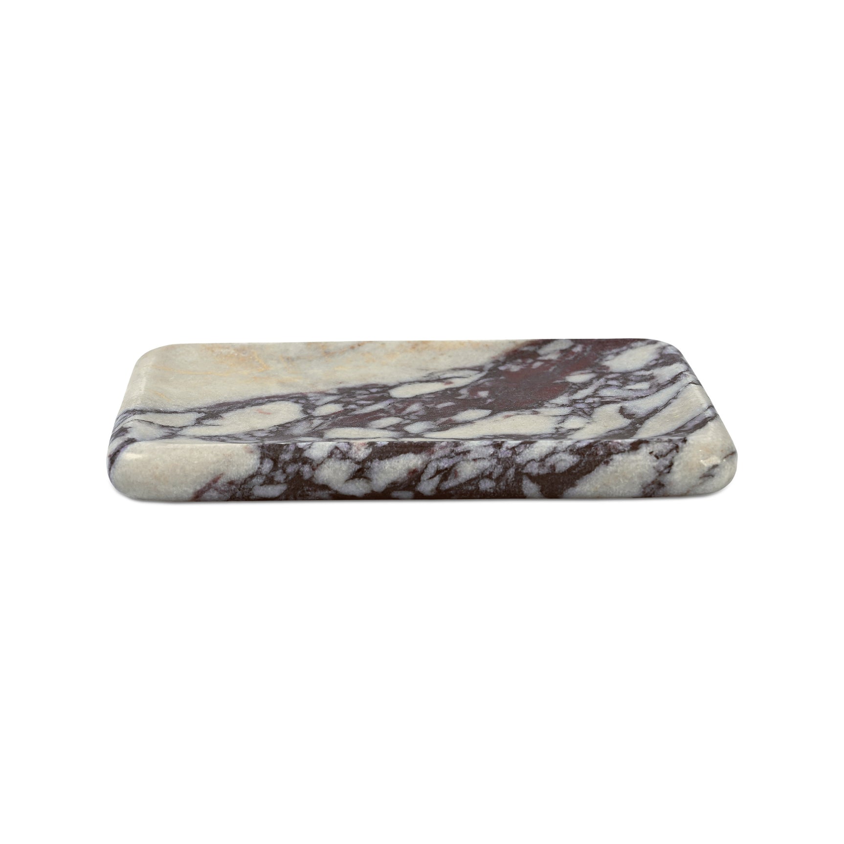 Petra Multicolor Calacatta Viola Marble Catchall