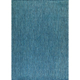 Alora Aqua Outdoor Area Rug | UV-Protected Jute-Look