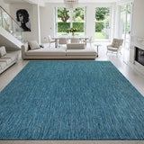 Alora Aqua Outdoor Area Rug | UV-Protected Jute-Look