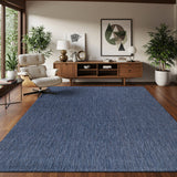 Alora Azure Outdoor Area Rug | Hose-Washable Patio Rug