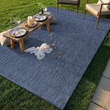 Alora Azure Outdoor Area Rug | Hose-Washable Patio Rug