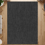 Alora Dark Gray Outdoor Rug | Heavy-Duty Patio Essential