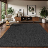 Alora Dark Gray Outdoor Rug | Heavy-Duty Patio Essential