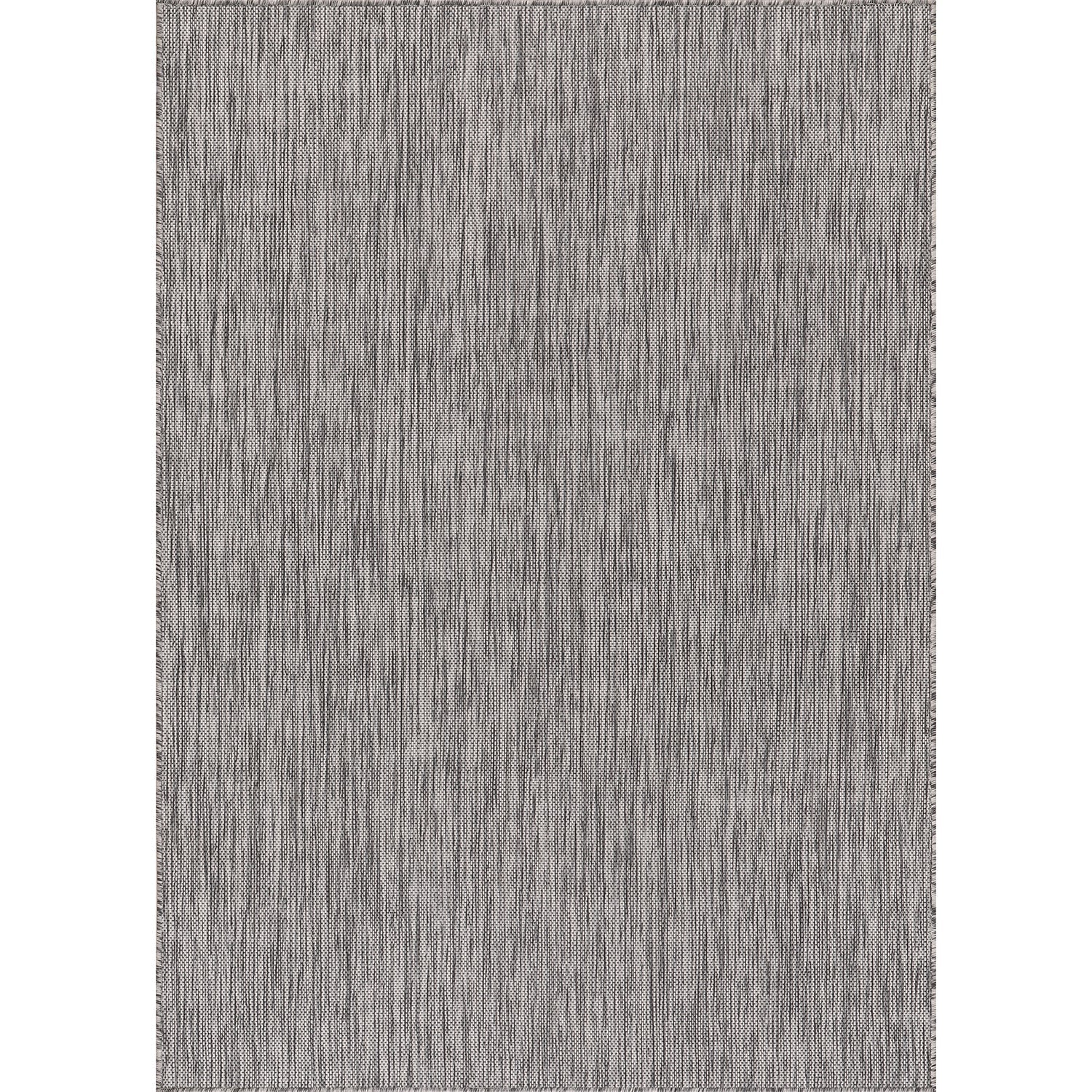 Alora Gray Outdoor Area Rug | Modern Weatherproof Rug