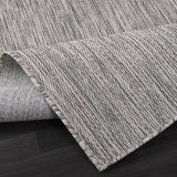 Alora Gray Outdoor Area Rug | Modern Weatherproof Rug