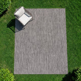 Alora Gray Outdoor Area Rug | Modern Weatherproof Rug