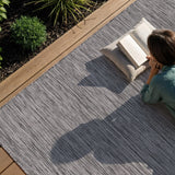 Alora Gray Outdoor Area Rug | Modern Weatherproof Rug